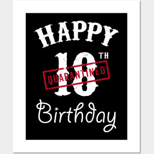 Happy 18th Quarantined Birthday Posters and Art